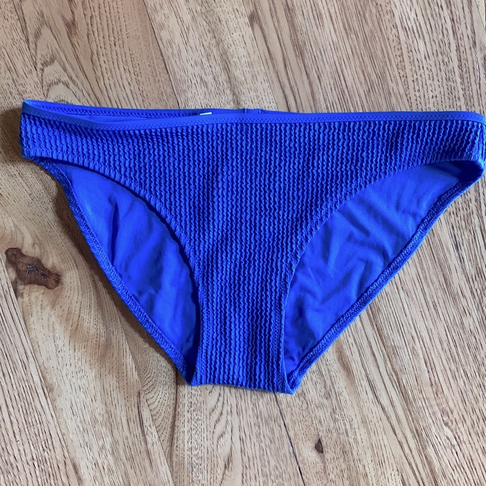 Crinkle bikini bottom